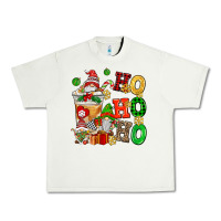 Pistachio ho ho ho christmas latte with gnomies Urban Heavy Tee - AdoDesignShop