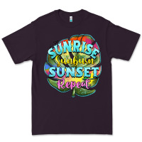 Plum sunrise sunburn sunset repeat Premium Tee - BarkalooDesign