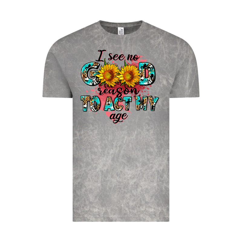 I See No Season To Act My Age Vintage Tee by AdoDesignShop | Teevron