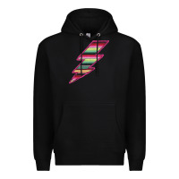 Black Pink Serape Lightning Premium Hoodie - Bettercallsaul