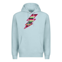 Blue Mist Pink Serape Lightning Premium Hoodie - Bettercallsaul