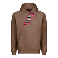 Chestnut Pink Serape Lightning Premium Hoodie - Bettercallsaul