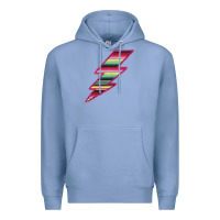 Colony Blue Pink Serape Lightning Premium Hoodie - Bettercallsaul