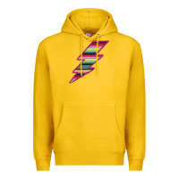 Lemon Pink Serape Lightning Premium Hoodie - Bettercallsaul