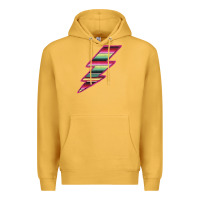 Mustard Pink Serape Lightning Premium Hoodie - Bettercallsaul