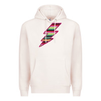 Pale Pink Pink Serape Lightning Premium Hoodie - Bettercallsaul