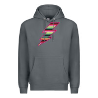 Rock Pink Serape Lightning Premium Hoodie - Bettercallsaul