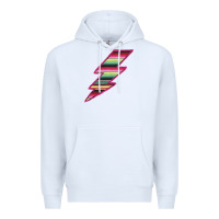 White Pink Serape Lightning Premium Hoodie - Bettercallsaul