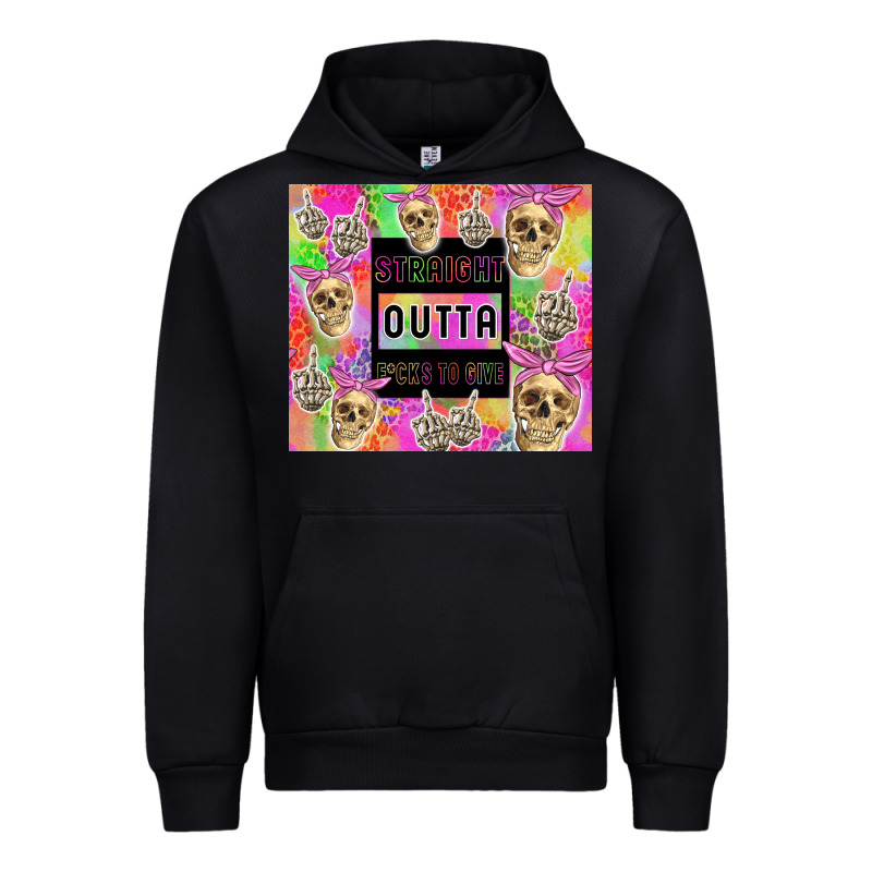 Straight Outta Fucks To Give Urban Hoodie by TumblerDesignByShophia | Teevron