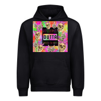 Black straight outta fucks to give Urban Hoodie - TumblerDesignByShophia