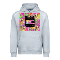 Heather Grey straight outta fucks to give Urban Hoodie - TumblerDesignByShophia