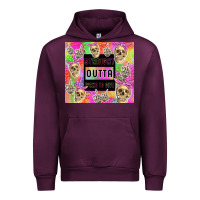 Mauve Wine straight outta fucks to give Urban Hoodie - TumblerDesignByShophia