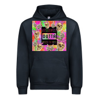Navy straight outta fucks to give Urban Hoodie - TumblerDesignByShophia