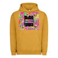 Pigment Peanut Butter straight outta fucks to give Urban Hoodie - TumblerDesignByShophia