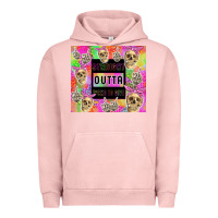 Pigment Salmon straight outta fucks to give Urban Hoodie - TumblerDesignByShophia