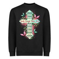 Black god says you are cross Heavyweight Sweatshirt - JahusDesignShop