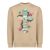 Mushroom god says you are cross Heavyweight Sweatshirt - JahusDesignShop