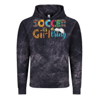 Cloud Black soccer it's a girl thing Vintage Hoodie - HRA Design Shop