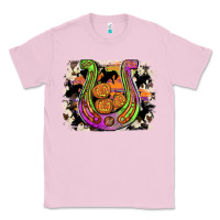 Bubblegum Pink halloween horseshoe Classic Tee - JahusDesignShop
