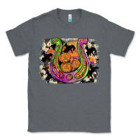 Charcoal Heather halloween horseshoe Classic Tee - JahusDesignShop