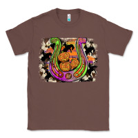 Chestnut halloween horseshoe Classic Tee - JahusDesignShop
