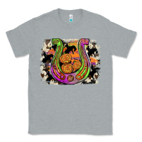 Heather Grey halloween horseshoe Classic Tee - JahusDesignShop