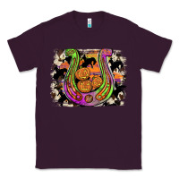 Plum halloween horseshoe Classic Tee - JahusDesignShop