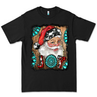Black Santa Claus Joy Premium Tee - RanaPortraitStore