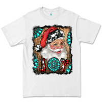 White Santa Claus Joy Premium Tee - RanaPortraitStore