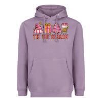 Lavender tis the season Heavyweight Hoodie - MaliasSmallBusiness