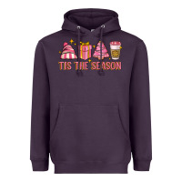 Plum tis the season Heavyweight Hoodie - MaliasSmallBusiness