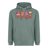 Sage tis the season Heavyweight Hoodie - MaliasSmallBusiness
