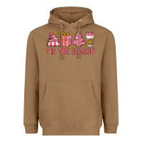 Toasted Coconut tis the season Heavyweight Hoodie - MaliasSmallBusiness