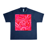 Navy valentines day marble seamless pattern Urban Heavy Tee - BundleAndBundleShop