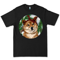 Black Shiba Inu Christmas Premium Tee - RanaPortraitStore