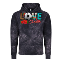 Cloud Black love soccer Vintage Hoodie - HRA Design Shop