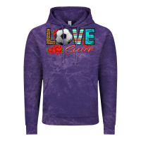 Cloud Purple love soccer Vintage Hoodie - HRA Design Shop