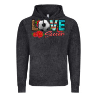 Vintage Black love soccer Vintage Hoodie - HRA Design Shop