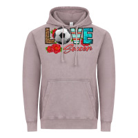 Vintage Zinc love soccer Vintage Hoodie - HRA Design Shop