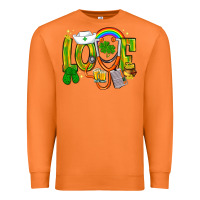 Carrot St. Patrick's Love Nurse Premium Sweatshirt - BundleAndBundleShop