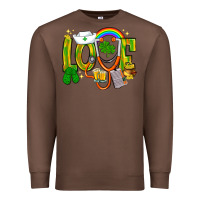 Chestnut St. Patrick's Love Nurse Premium Sweatshirt - BundleAndBundleShop