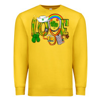 Lemon St. Patrick's Love Nurse Premium Sweatshirt - BundleAndBundleShop