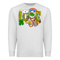 Oatmeal Heather St. Patrick's Love Nurse Premium Sweatshirt - BundleAndBundleShop