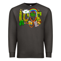 Smoke St. Patrick's Love Nurse Premium Sweatshirt - BundleAndBundleShop