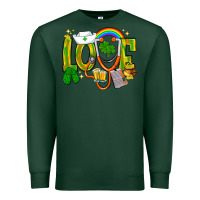 Sports Green St. Patrick's Love Nurse Premium Sweatshirt - BundleAndBundleShop