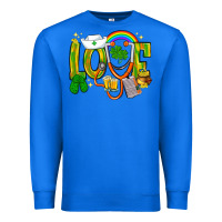 True Royal St. Patrick's Love Nurse Premium Sweatshirt - BundleAndBundleShop