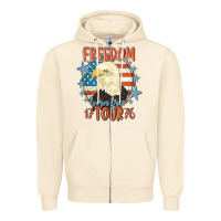 Sandshell freedom born free tour 1776 Zipper Hoodie - MaliasSmallBusiness