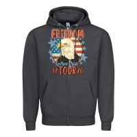 Smoke freedom born free tour 1776 Zipper Hoodie - MaliasSmallBusiness