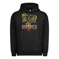 Pigment Black She loves Jesus and America too sunflower Urban Hoodie - HowdyJamesFarm