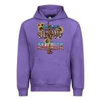 Tulip She loves Jesus and America too sunflower Urban Hoodie - HowdyJamesFarm